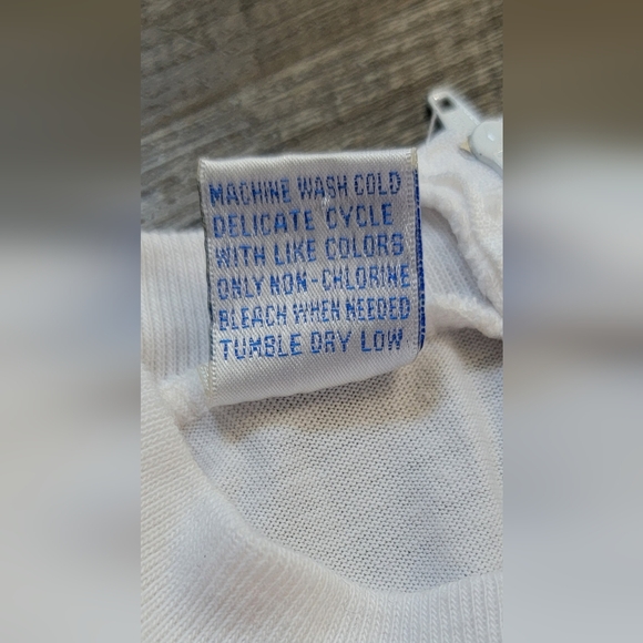 Vintg Early 90's Romper Girls 16/ Women's XS Pink w/90's Style Sun Built-in Tee - Picture 8 of 14